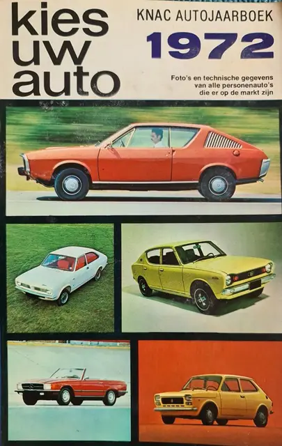 Kies uw auto - KNAC autojaarboek 1972
