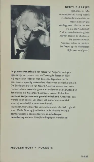 Foto 2 von Ik ga naar Amerika von Aafjes, Bertus