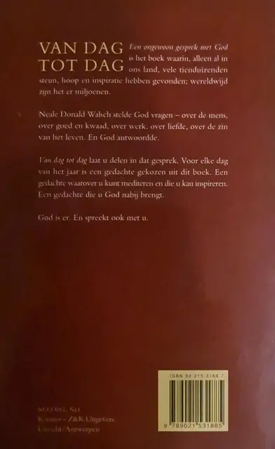 Foto 2 von Van dag tot dag / meditaties uit een ongewoon gesprek met God von Walsch, Neale Donald