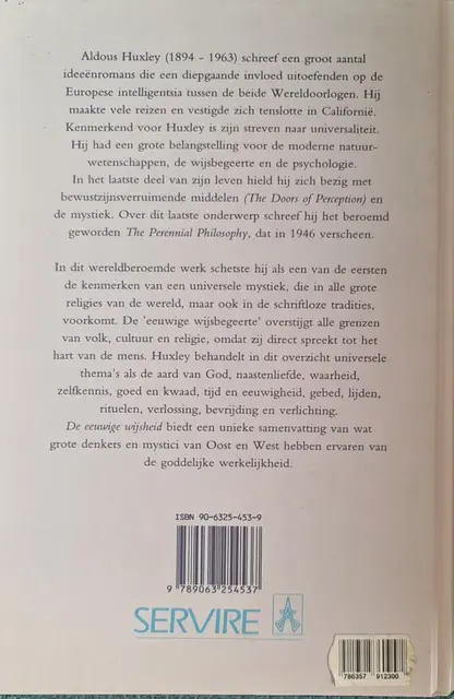 Foto 2 von De eeuwige wijsheid von Huxley, Aldous