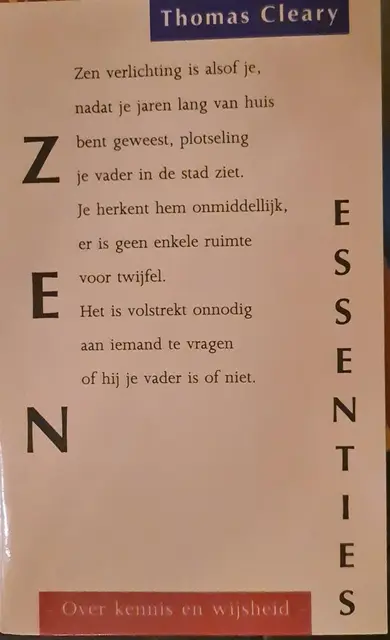 Zen-essenties van Cleary, Thomas